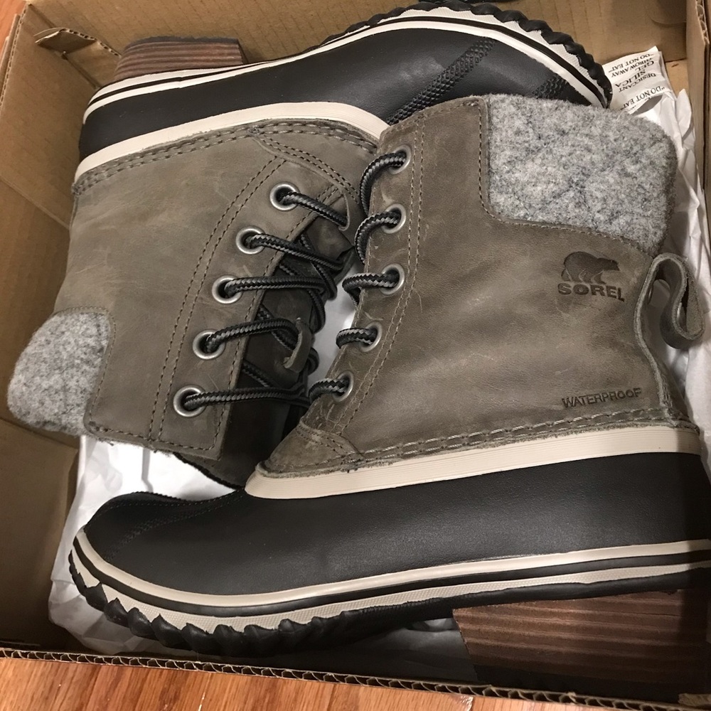 Sorel Slimpack II Lace Rain Winter Boots size 6.5